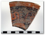 AZC 124 - Black-on-Orange Variant B-1 - Plate